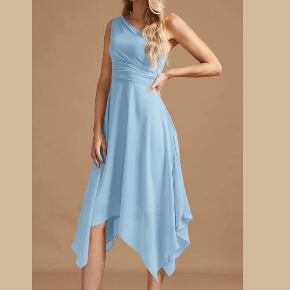 Sky Blue Bridesmaid Dress from JJ's House Sz 4 / Small